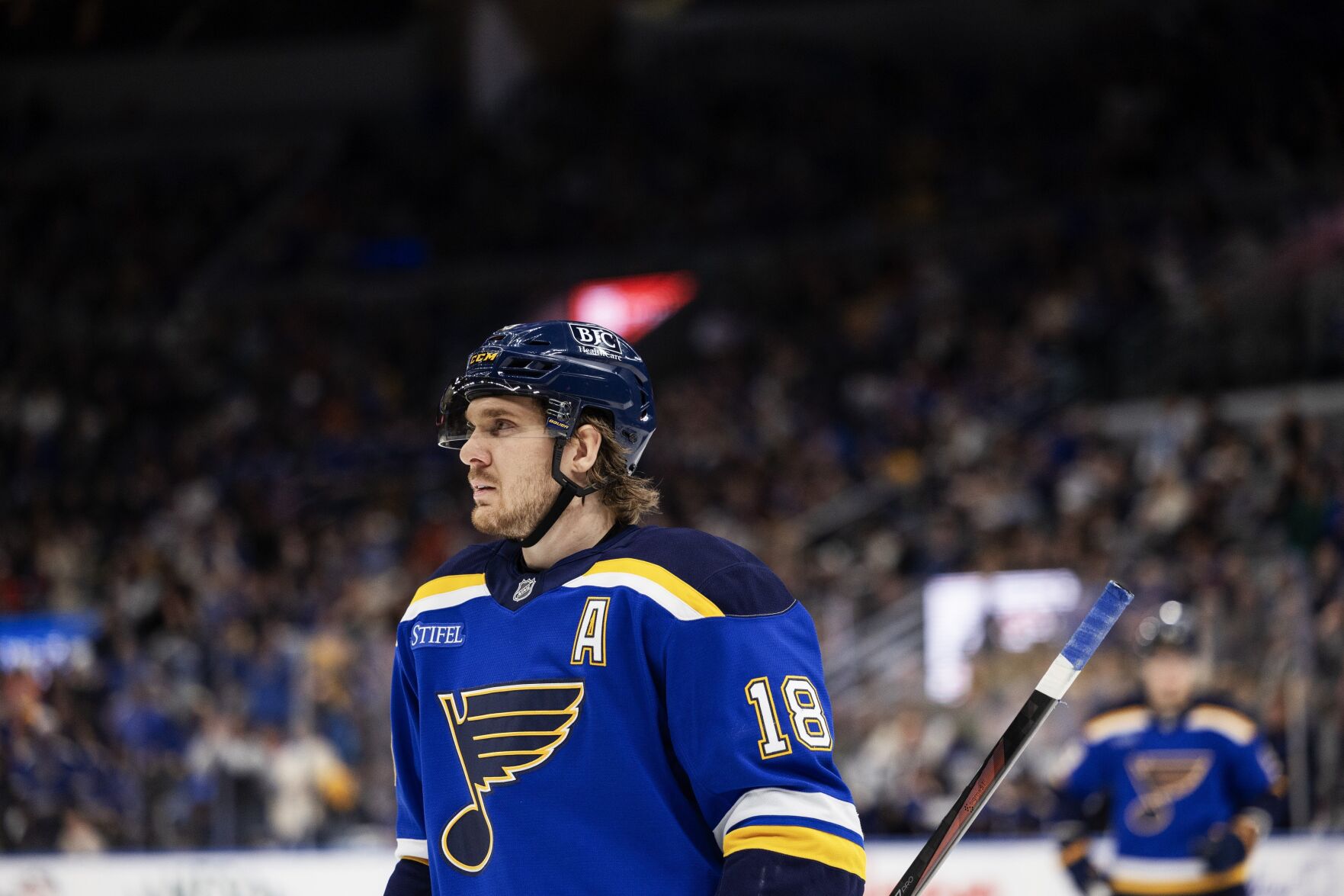 Blues take on the Oilers